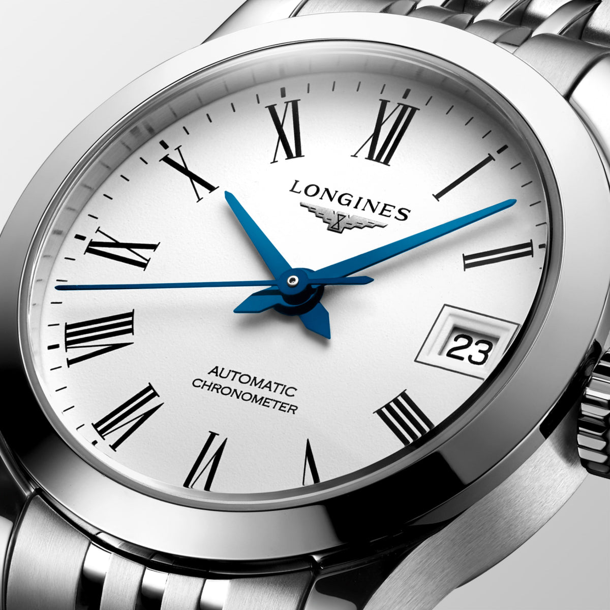 Record 26.00 mm White matt Stainless steel L23204116 L2.320.4.11.6 detailed view