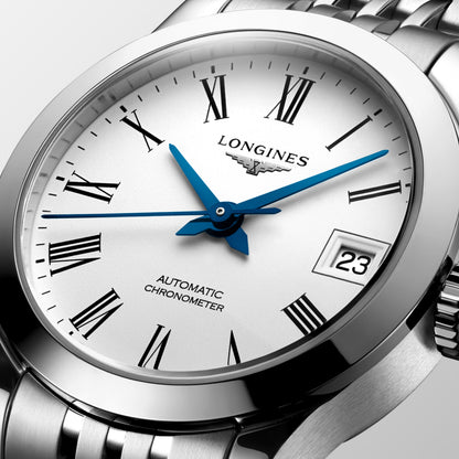Record 26.00 mm White matt Stainless steel L23204116 L2.320.4.11.6 detailed view