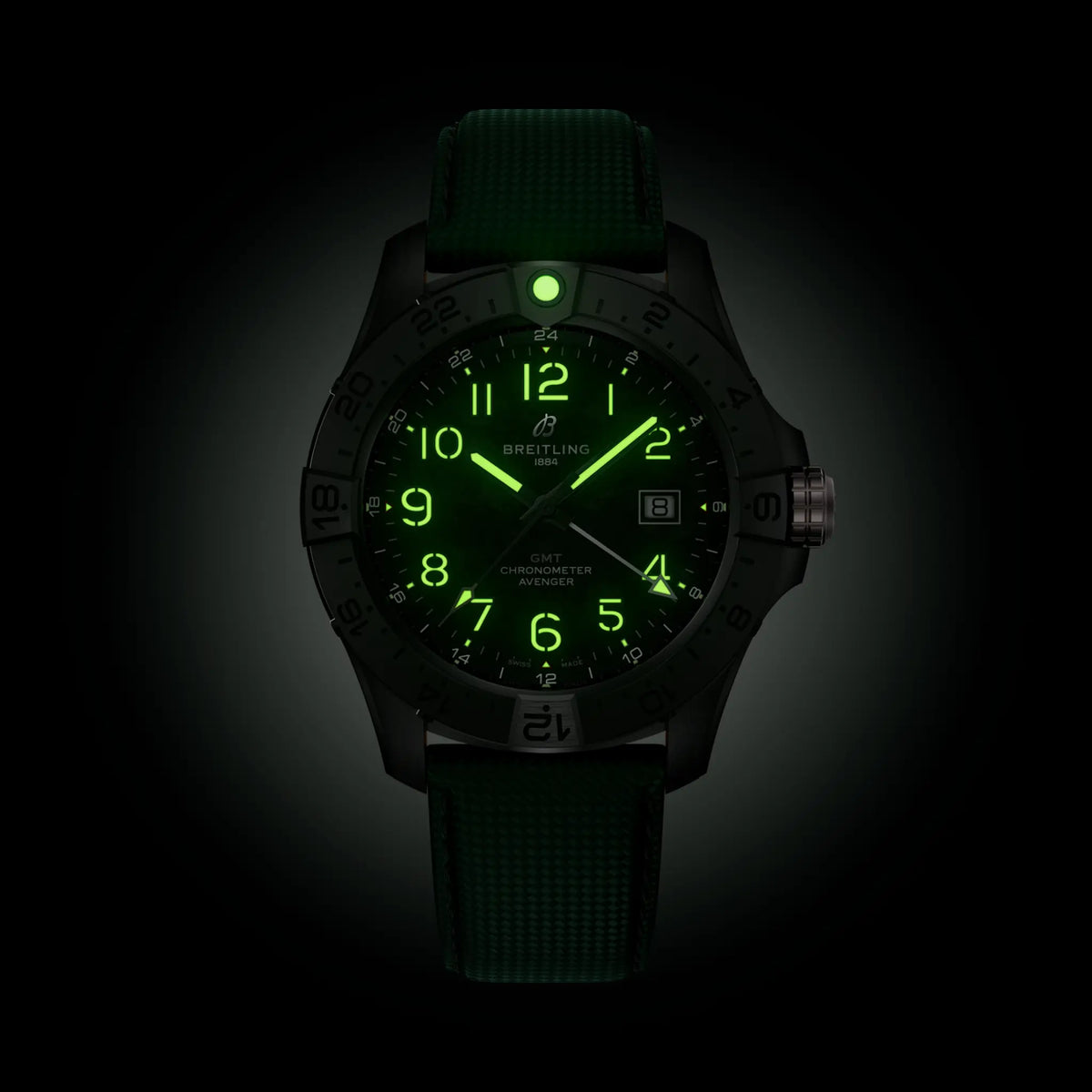 Avenger Automatic GMT 44 Night Mission Ceramic 44 mm S32320101B1X1 fifth view