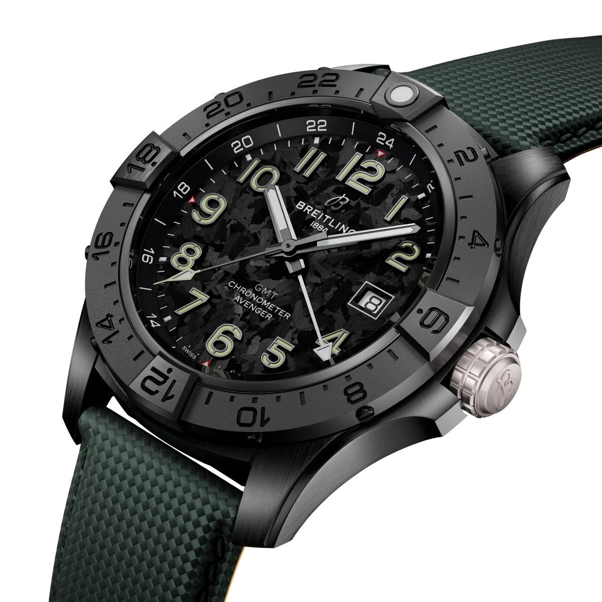 Avenger Automatic GMT 44 Night Mission Ceramic 44 mm S32320101B1X1 second view