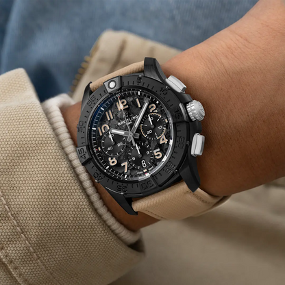Avenger B01 Chronograph 42 Night Mission Ceramic 42 mm SB0146101B1X1 fifth view