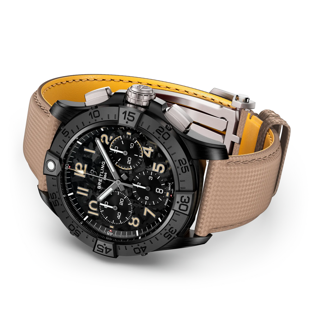 Avenger B01 Chronograph 42 Night Mission Ceramic 42 mm SB0146101B1X1 third view