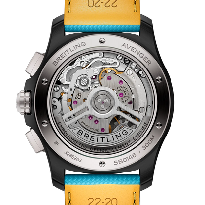 Avenger B01 Chronograph 42 Night Mission Ceramic 42 mm SB0146101L1X1 fourth view