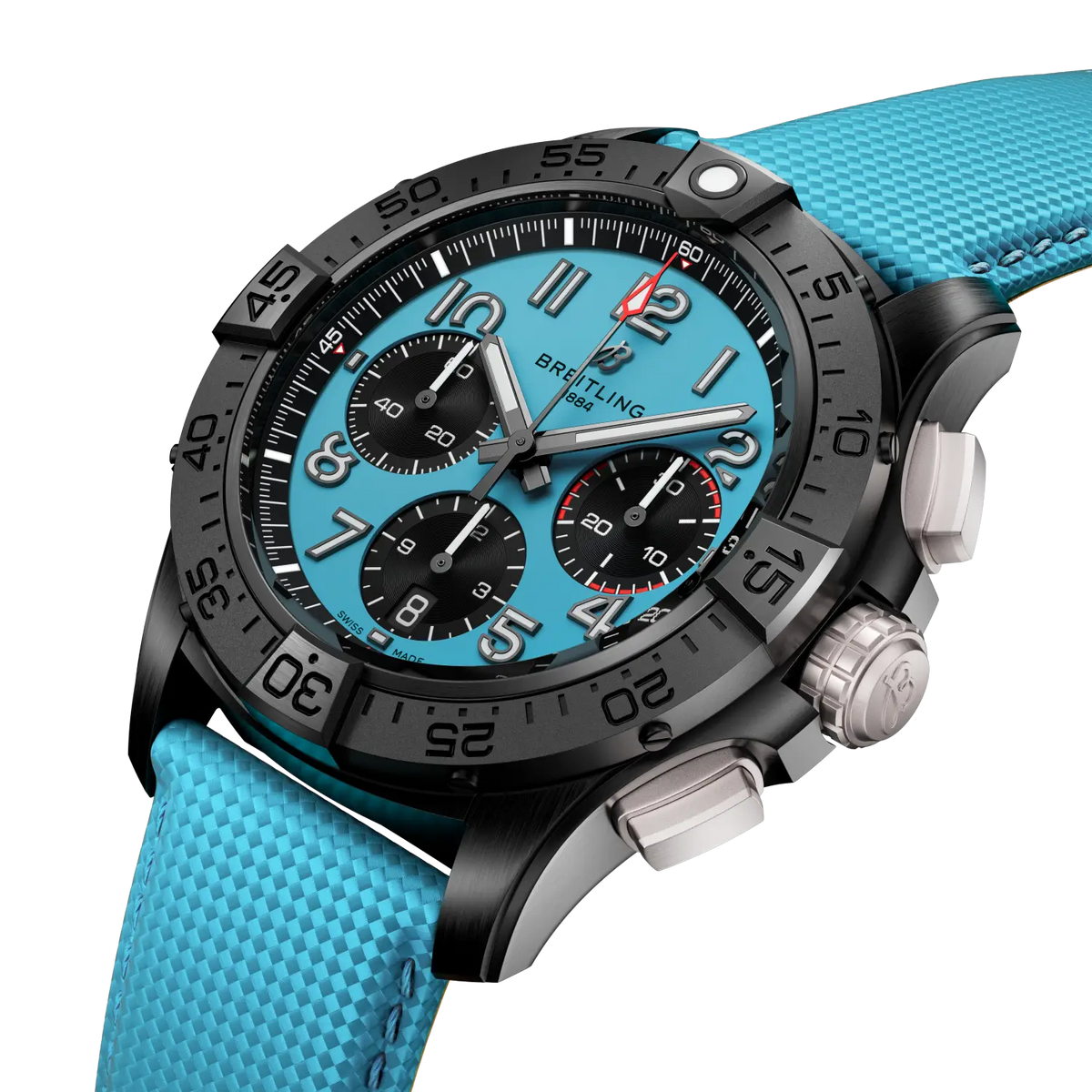 Avenger B01 Chronograph 42 Night Mission Ceramic 42 mm SB0146101L1X1 second view