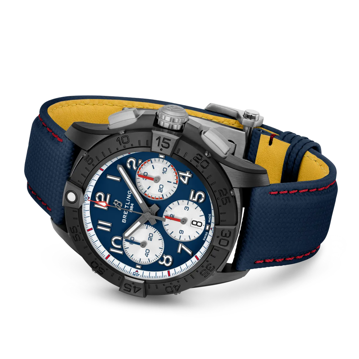 Avenger B01 Chronograph 42 Night Mission America250 Ceramic 42 mm SB01464A1C1X1 third view