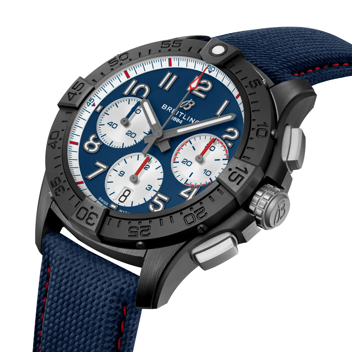 Avenger B01 Chronograph 42 Night Mission America250 Ceramic 42 mm SB01464A1C1X1 second view
