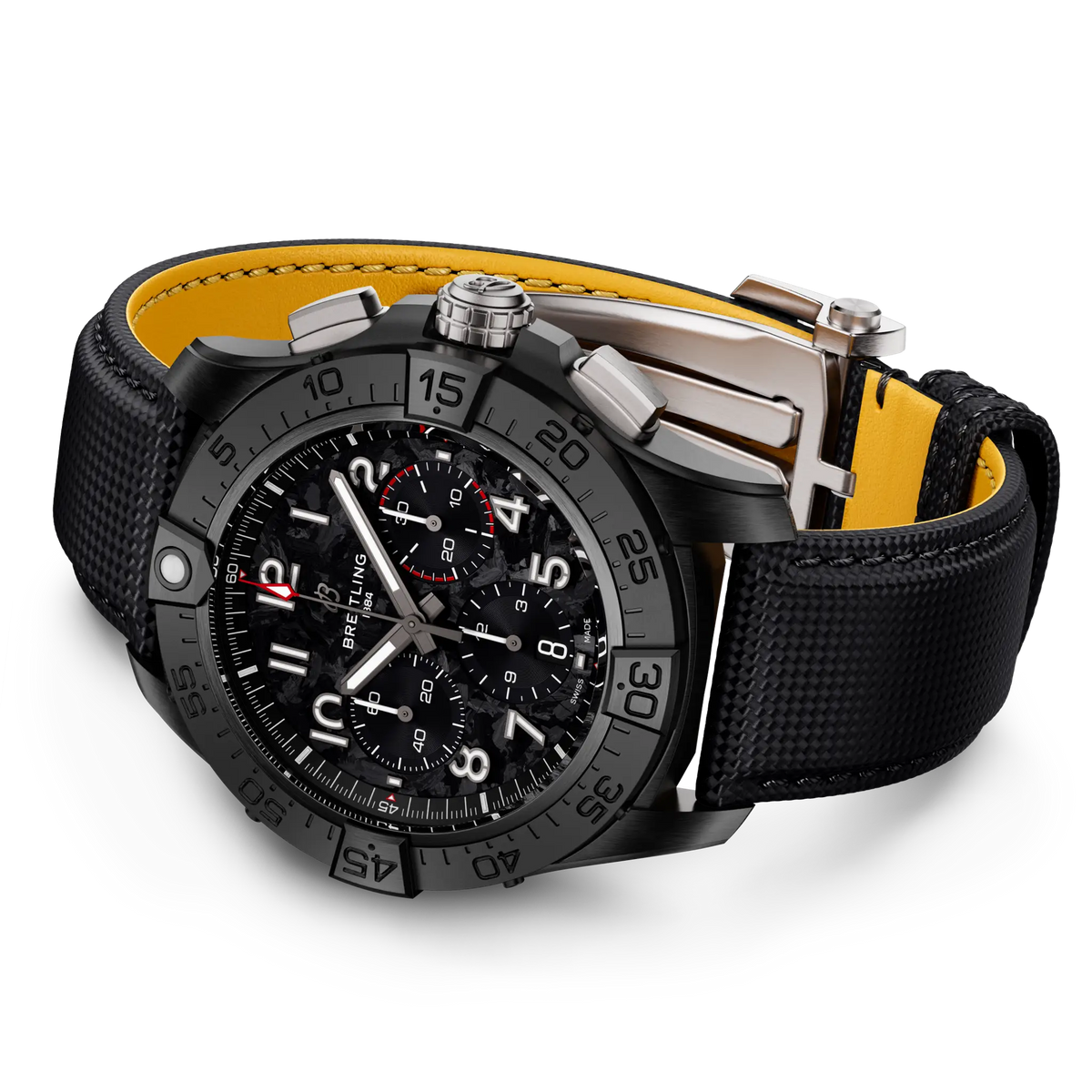 Avenger B01 Chronograph 44 Night Mission Ceramic 44 mm SB0147101B1X1 third view