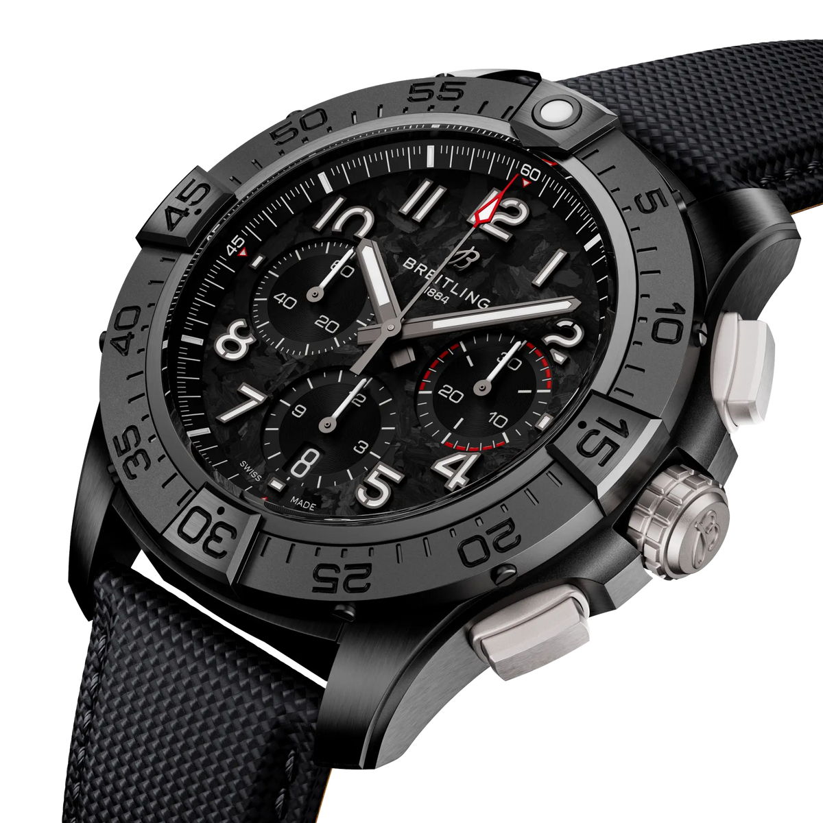 Avenger B01 Chronograph 44 Night Mission Ceramic 44 mm SB0147101B1X1 second view