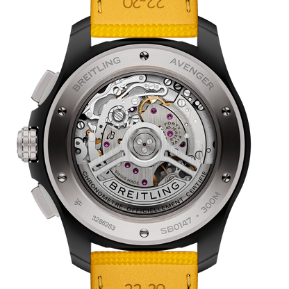 Avenger B01 Chronograph 44 Night Mission Ceramic 44 mm SB0147101I1X1 fourth view