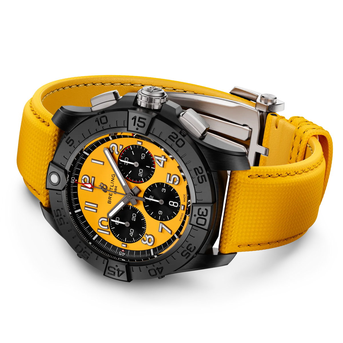 Avenger B01 Chronograph 44 Night Mission Ceramic 44 mm SB0147101I1X1 third view