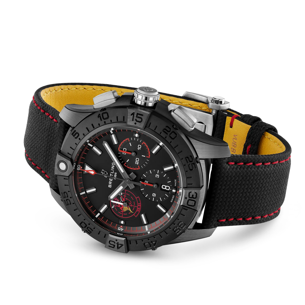 Avenger B01 Chronograph 44 Night Mission Dust Devils Ceramic 44 mm SB01473A1B1X1 third view
