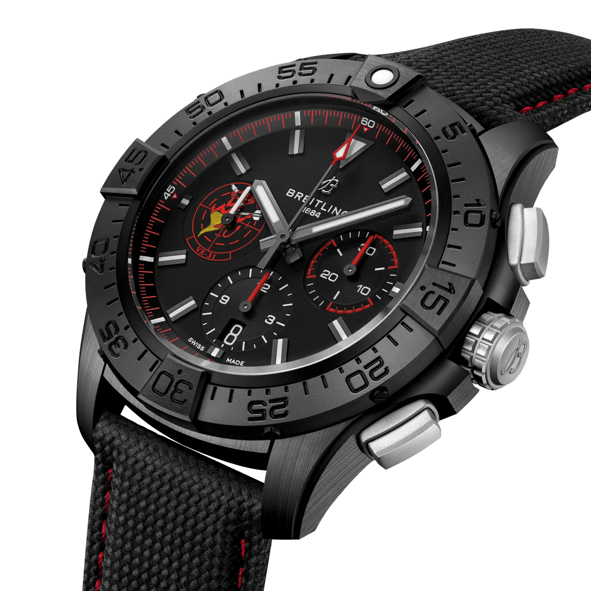 Avenger B01 Chronograph 44 Night Mission Dust Devils Ceramic 44 mm SB01473A1B1X1 second view
