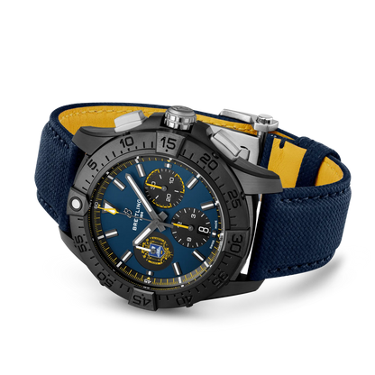Avenger B01 Chronograph 44 Night Mission US Naval Academy Ceramic 44 mm SB01474A1C1X1 third view