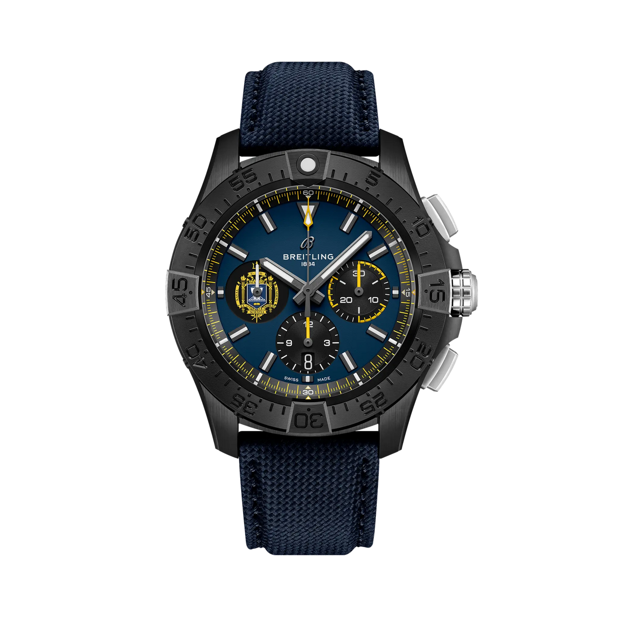 Avenger B01 Chronograph 44 Night Mission US Naval Academy Ceramic 44 mm SB01474A1C1X1 main view