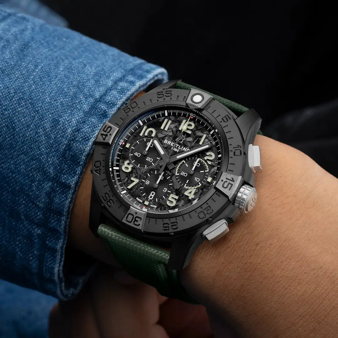 Super Avenger B01 Chronograph 46 Night Mission SB0148101B1X1