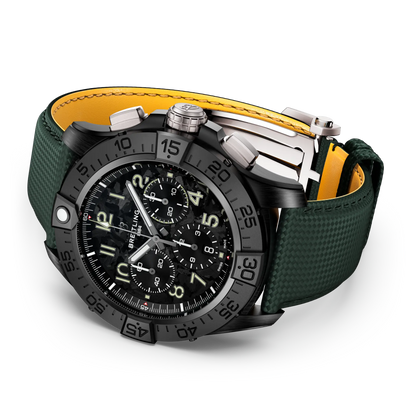 Super Avenger B01 Chronograph 46 Night Mission Ceramic 46 mm SB0148101B1X1 third view