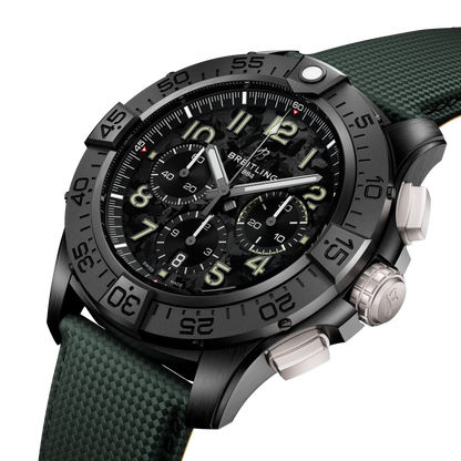 Super Avenger B01 Chronograph 46 Night Mission Ceramic 46 mm SB0148101B1X1 second view