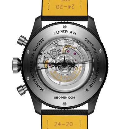 Super AVI B04 Chronograph GMT 46 Mosquito Night Fighter Ceramic 46 mm SB04451A1B1X1 fourth view