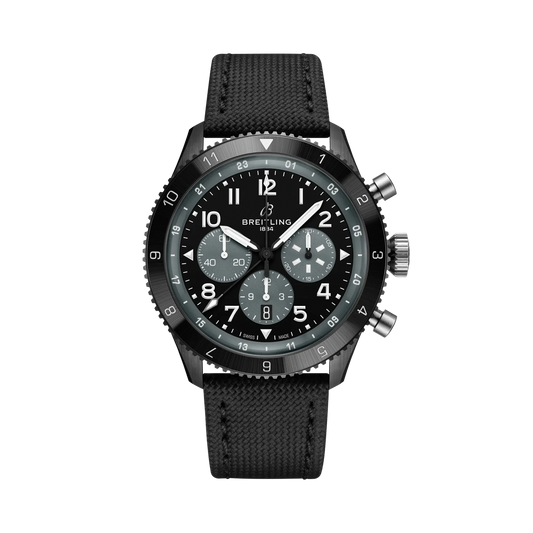 Super AVI B04 Chronograph GMT 46 Mosquito Night Fighter Ceramic 46 mm SB04451A1B1X1 main view