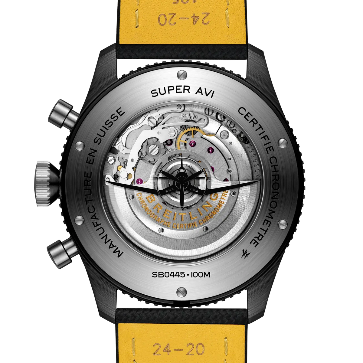 Super AVI B04 Chronograph GMT 46 Tribute to Vought F4U Corsair Ceramic 46 mm SB04452A1C1X1 fourth view