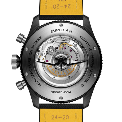 Super AVI B04 Chronograph GMT 46 Tribute to Vought F4U Corsair Ceramic 46 mm SB04452A1C1X1 fourth view