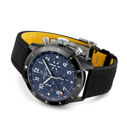 Super AVI B04 Chronograph GMT 46 Tribute to Vought F4U Corsair Ceramic 46 mm SB04452A1C1X1 third view