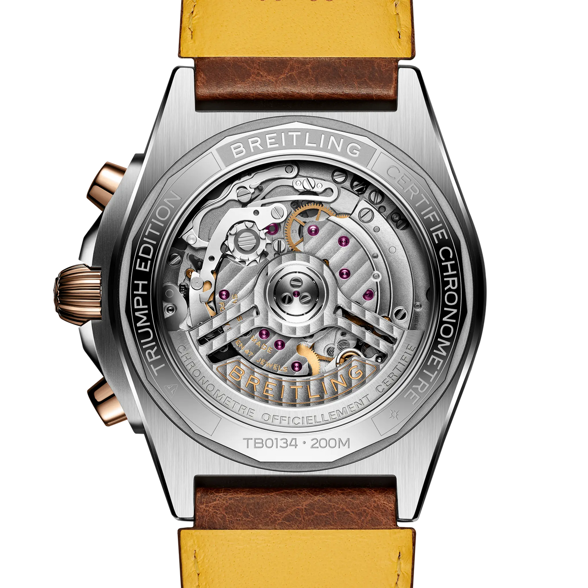 Chronomat B01 42 Triumph Titanium & 18K red gold 42 mm TB0134101M1X1 fourth view
