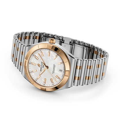 Chronomat Automatic 36 Stainless steel & 18k red gold 36 mm U10320101A1U1 third view