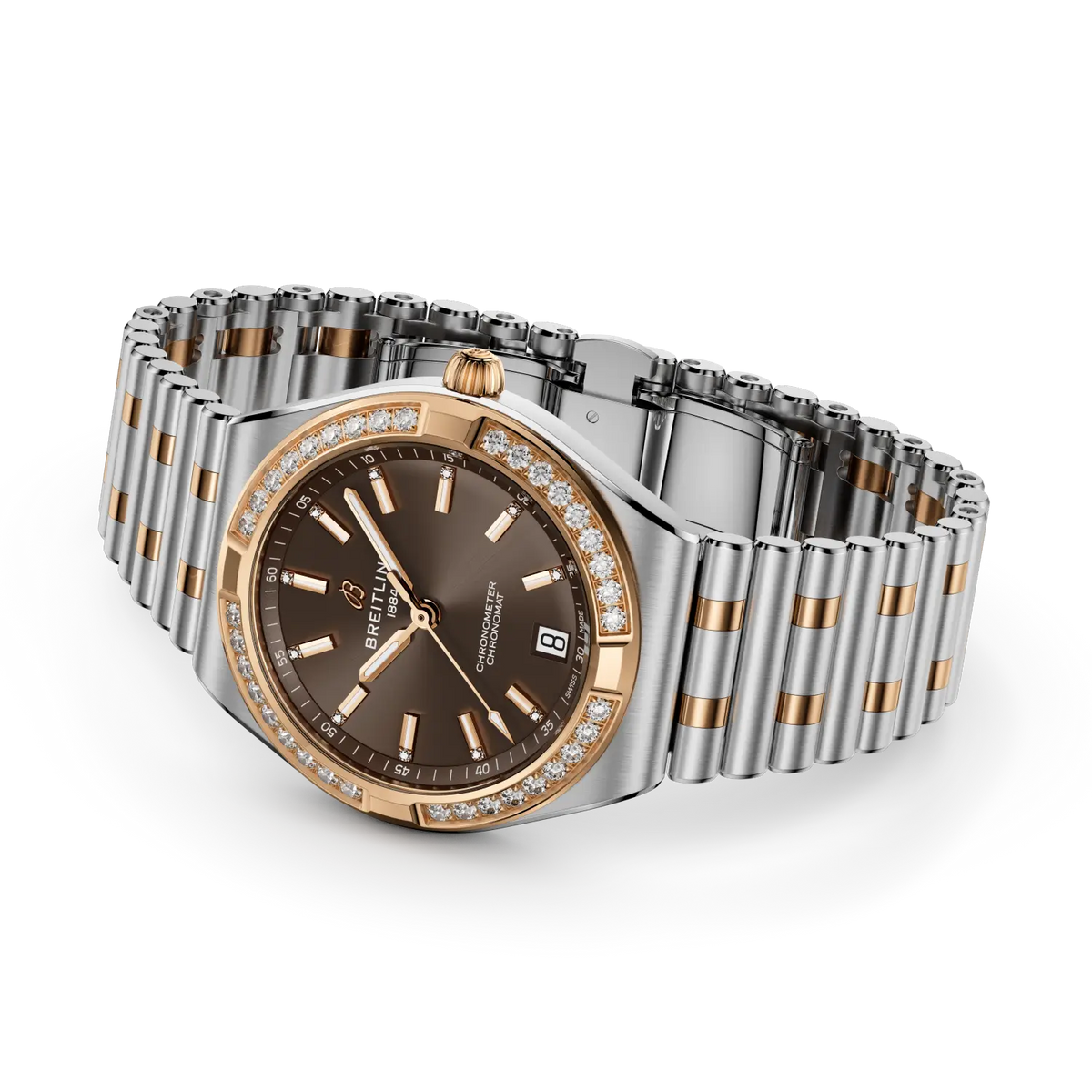 Chronomat Automatic 36 Stainless steel & 18k red gold 36 mm U10320591Q1U1 third view