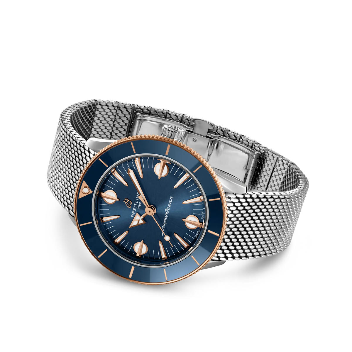 Superocean Heritage '57 Highlands Stainless steel & 18k red gold 38 mm U10340161C1A1 second view