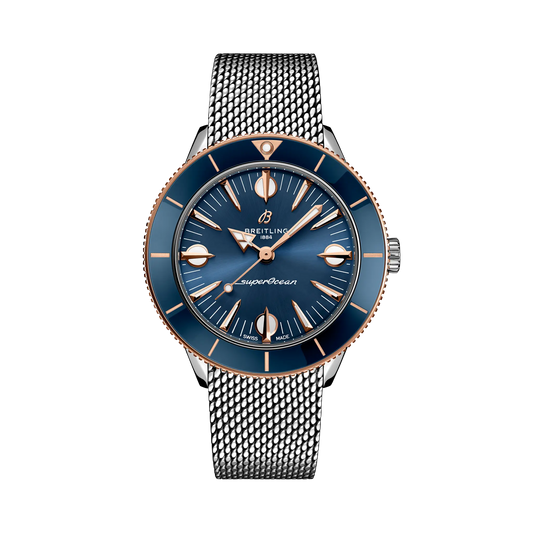 Superocean Heritage '57 Highlands Stainless steel & 18k red gold 38 mm U10340161C1A1 main view