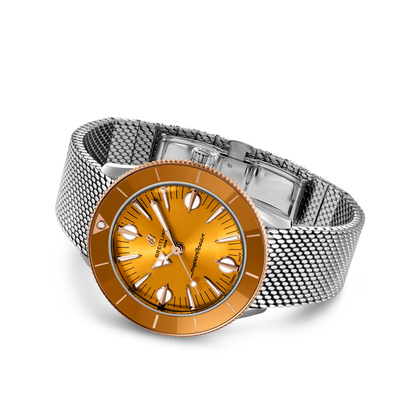 Superocean Heritage '57 Highlands Stainless steel & 18k red gold 38 mm U10340281I1A1 second view