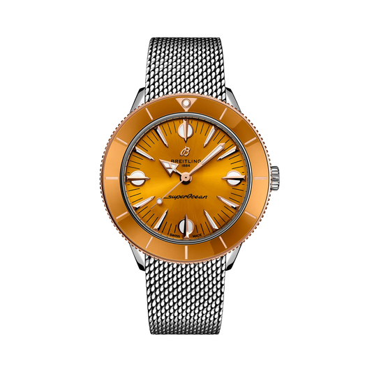 Superocean Heritage '57 Highlands Stainless steel & 18k red gold 38 mm U10340281I1A1 main view