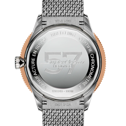 Superocean Heritage '57 Highlands Stainless steel & 18k red gold 38 mm U10340361L1A1 third view