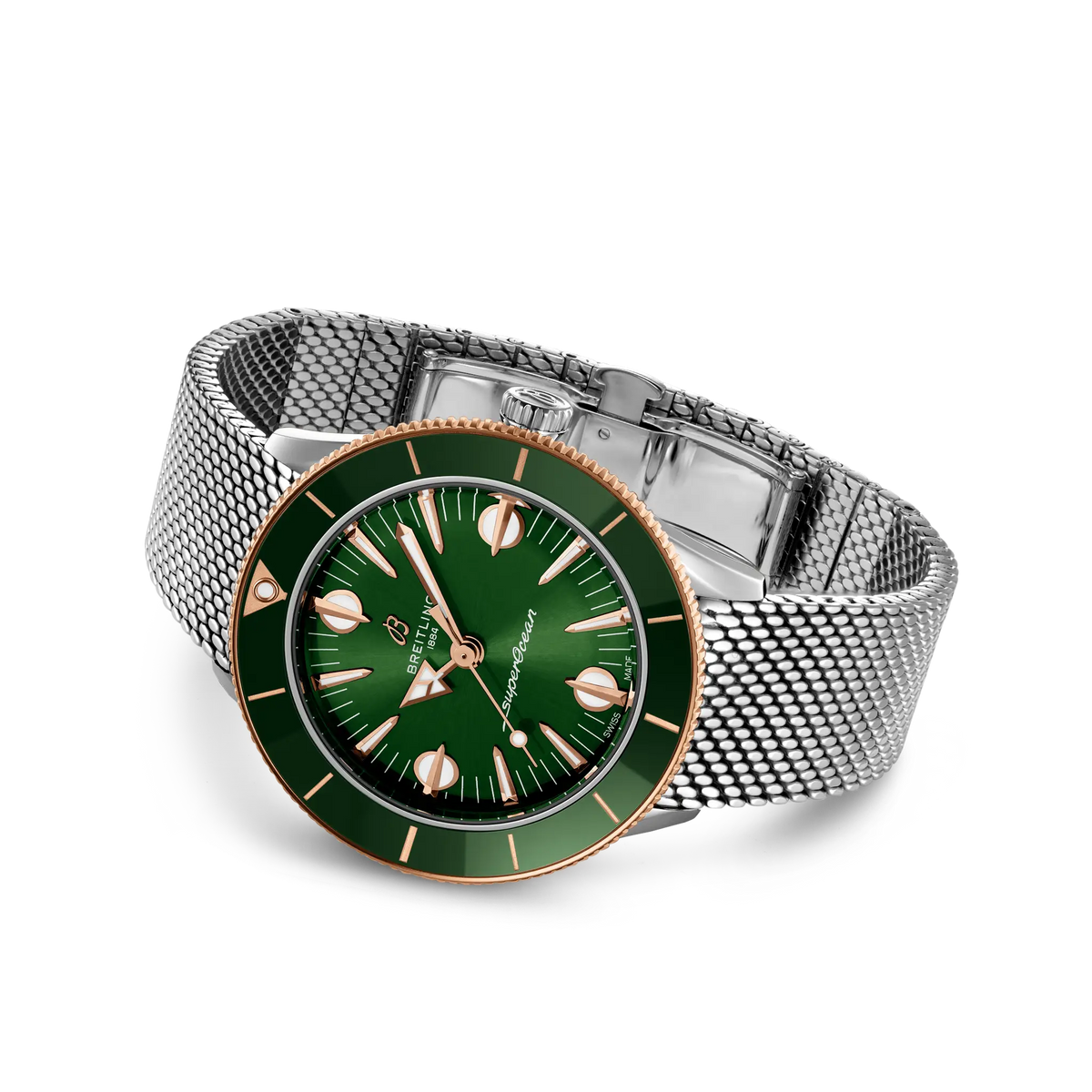 Superocean Heritage '57 Highlands Stainless steel & 18k red gold 38 mm U10340361L1A1 second view