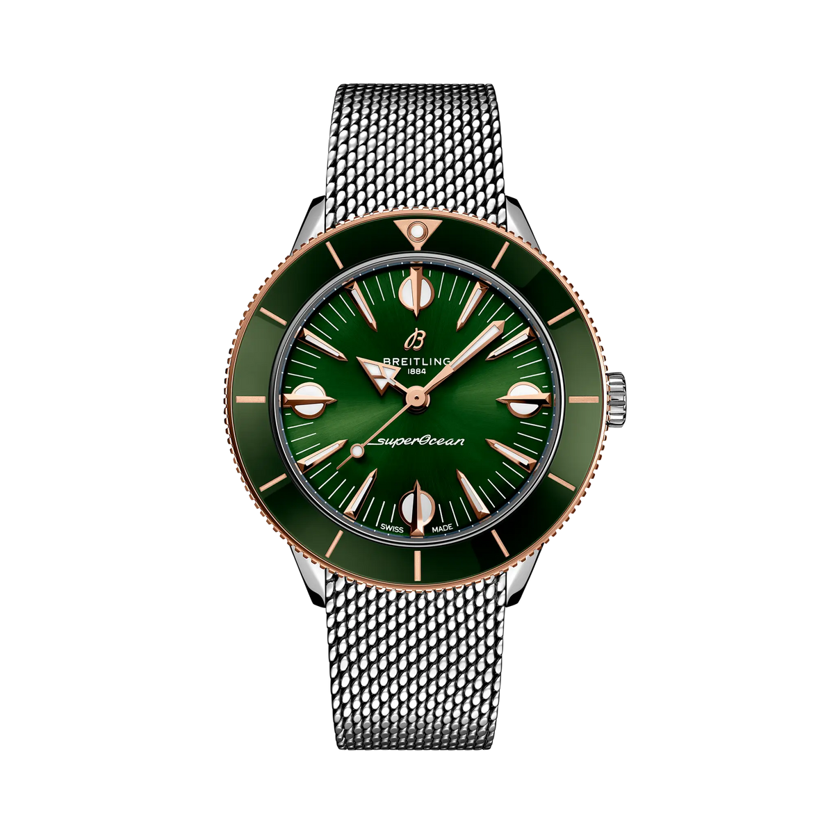 Superocean Heritage '57 Highlands Stainless steel & 18k red gold 38 mm U10340361L1A1 main view