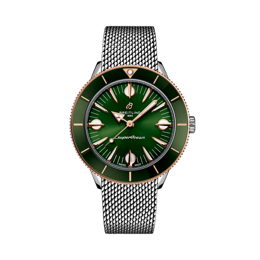 Superocean Heritage '57 Highlands Stainless steel & 18k red gold 38 mm U10340361L1A1 main view