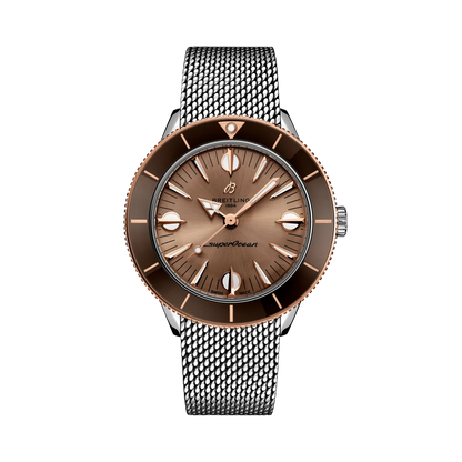 Superocean Heritage '57 Highlands Stainless steel & 18k red gold 38 mm U10340E31A1A1 main view