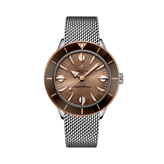 Superocean Heritage '57 Highlands Stainless steel & 18k red gold 38 mm U10340E31A1A1 main view