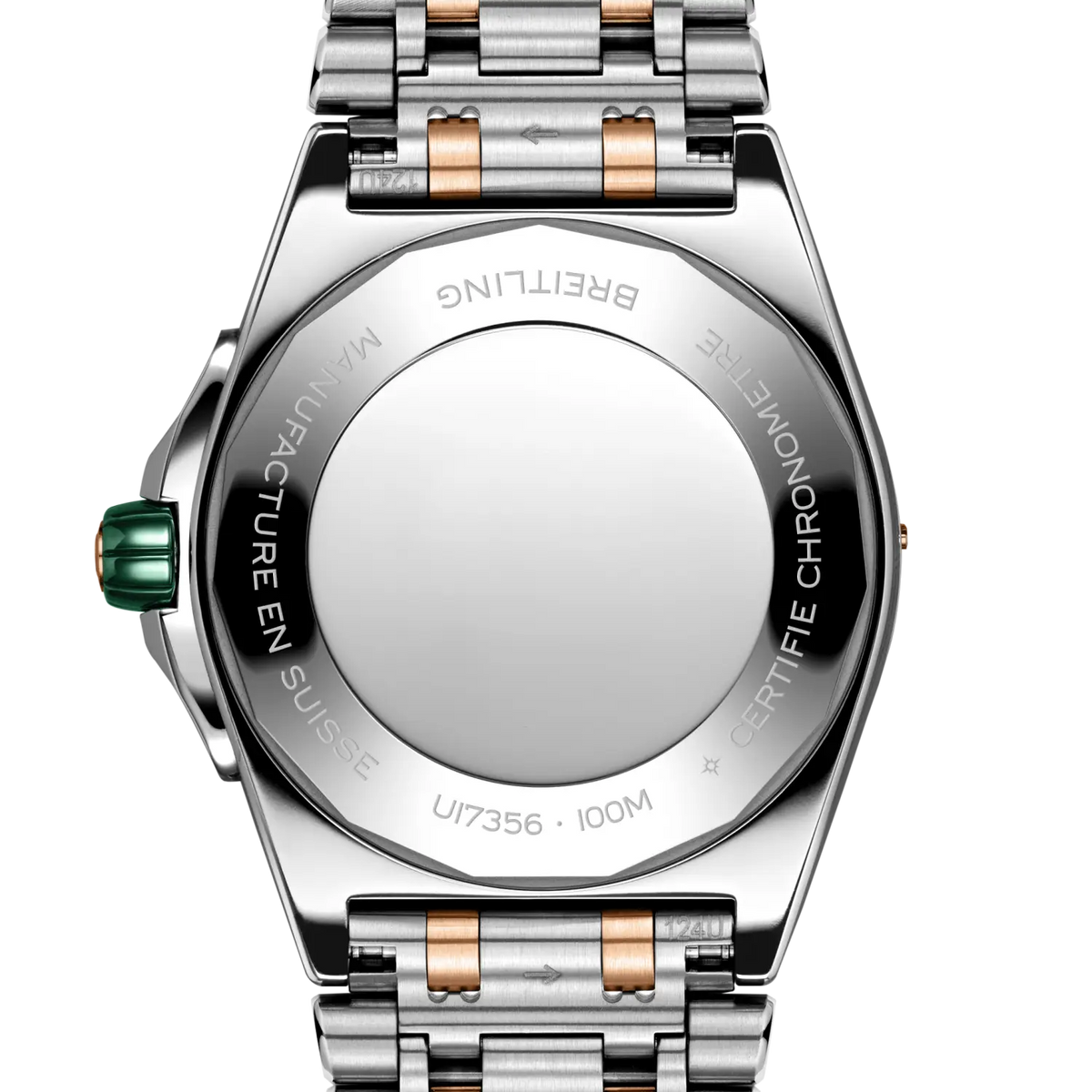Super Chronomat Automatic 38 Stainless steel & 18k red gold 38 mm U17356531L1U1 fourth view
