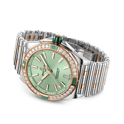 Super Chronomat Automatic 38 Stainless steel & 18k red gold 38 mm U17356531L1U1 third view