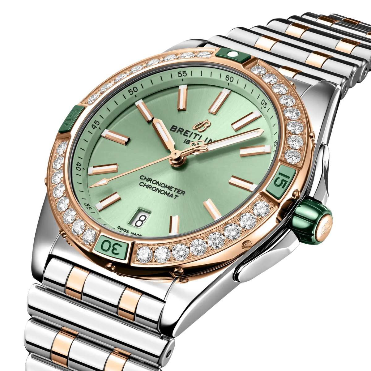 Super Chronomat Automatic 38 Stainless steel & 18k red gold 38 mm U17356531L1U1 second view