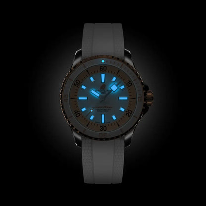 Superocean Automatic 36 Stainless steel & 18k red gold 36 mm U173771A1A1S1 fourth view