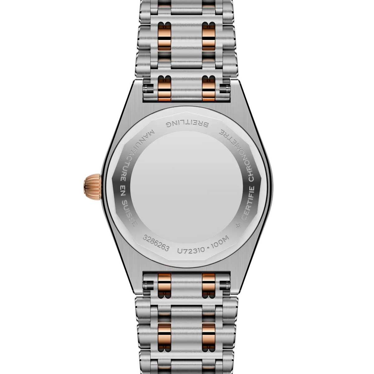 Chronomat 28 Stainless steel & 18k red gold 28 mm U72310531A1U1 fourth view