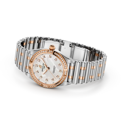 Chronomat 28 Stainless steel & 18k red gold 28 mm U72310531A1U1 third view