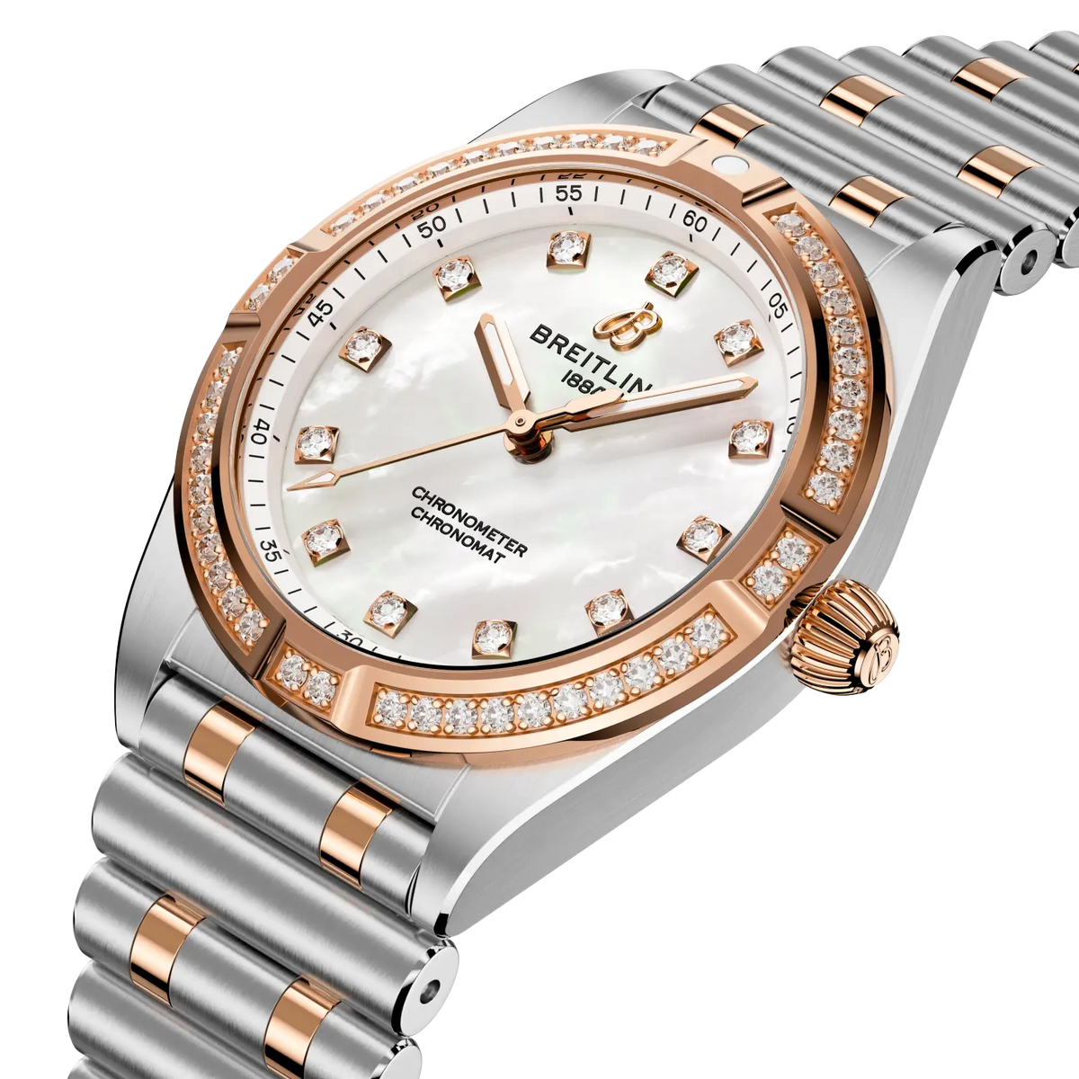 Chronomat 28 Stainless steel & 18k red gold 28 mm U72310531A1U1 second view