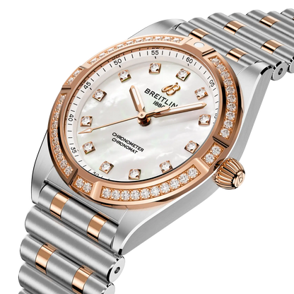 Chronomat 28 Stainless steel & 18k red gold 28 mm U72310531A1U1 second view