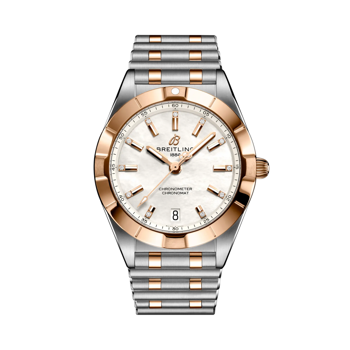 Chronomat 32 Stainless steel & 18k red gold 32 mm U77310101A2U1 main view