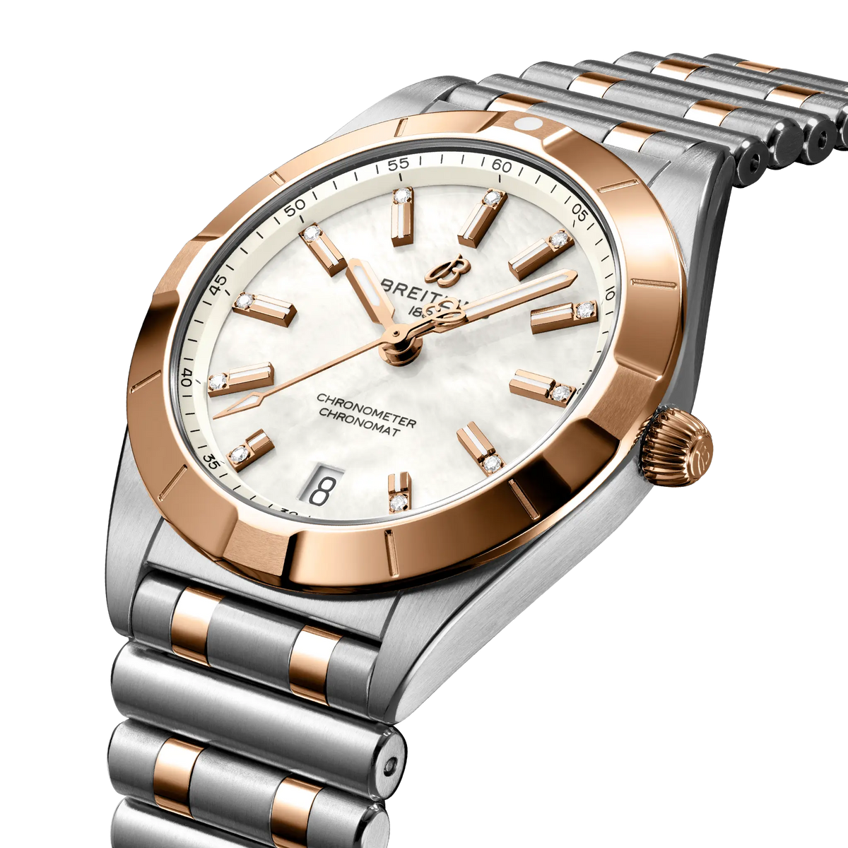 Chronomat 32 Stainless steel & 18k red gold 32 mm U77310101A2U1 second view