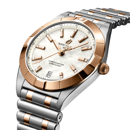 Chronomat 32 Stainless steel & 18k red gold 32 mm U77310101A2U1 second view